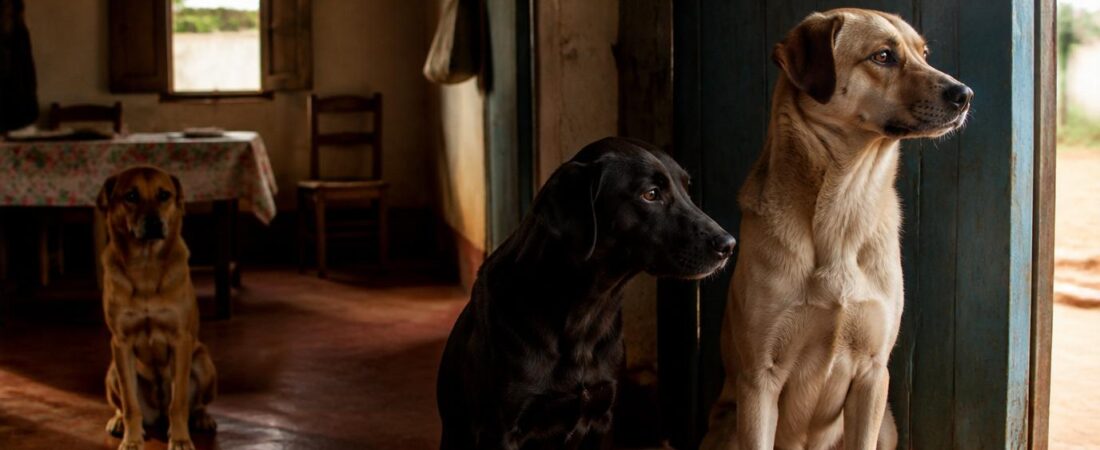 Os cães percebem quando a casa não está em paz